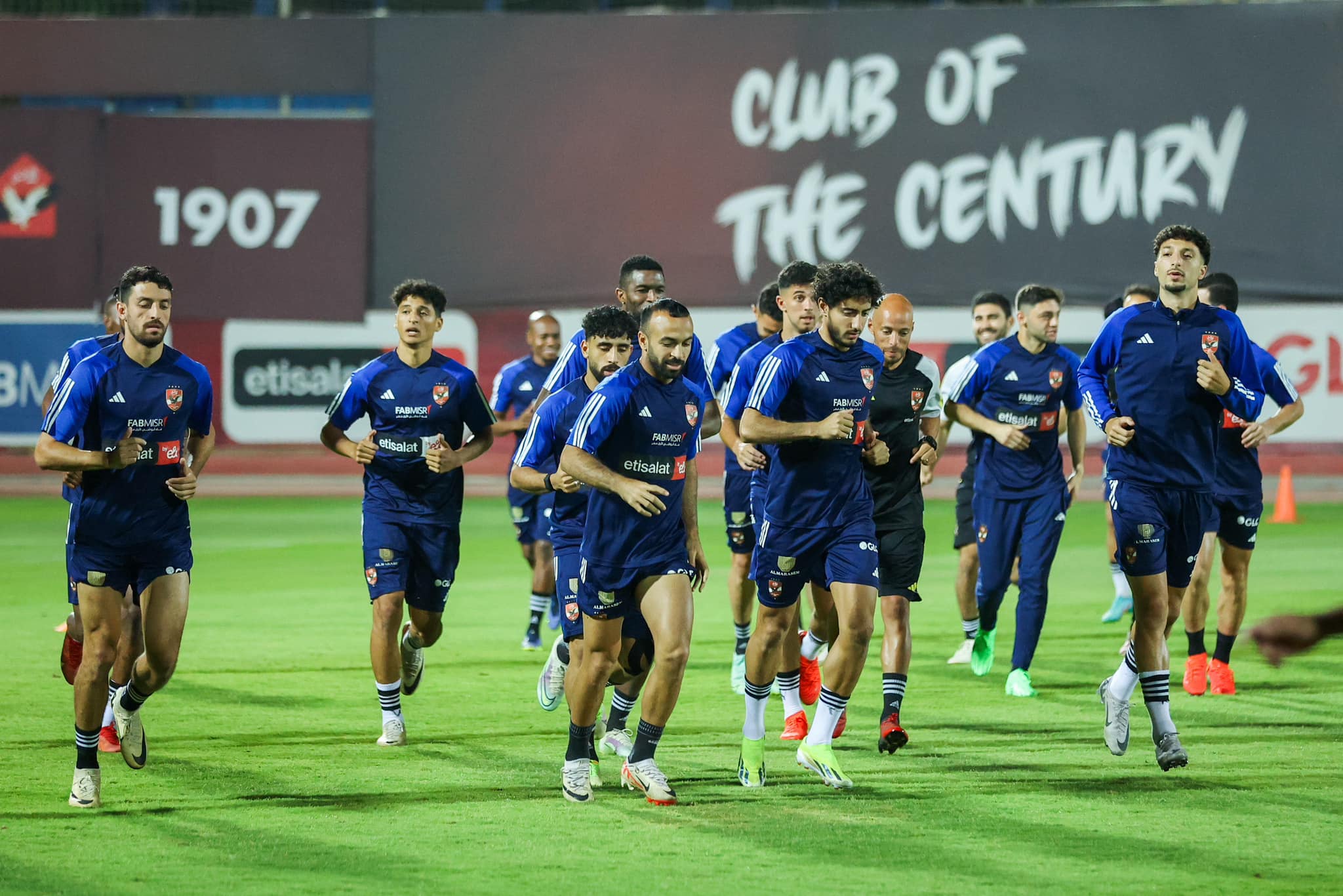 الأهلي يواصل الإستعداد لمباراة الترجي في نهائي دوري أبطال أفريقيا