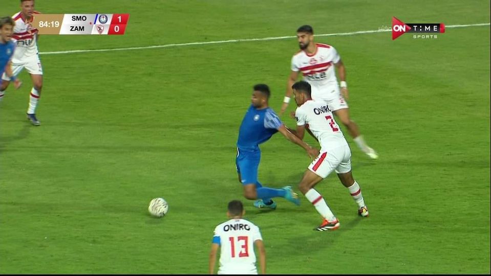 جهاد جريشة يحسم الجدل حول ركلة جزاء سموحة أمام الزمال
