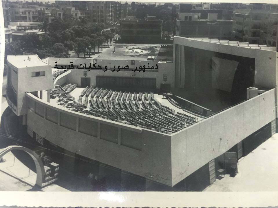 أطلال سينيما النصر الصيفي حزينة .. يا مجلس المدينة !!