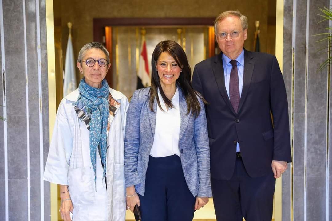 وزيرة التعاون الدولى تلتقى بعثة الإتحاد الأوروبى رفيعة المستوى