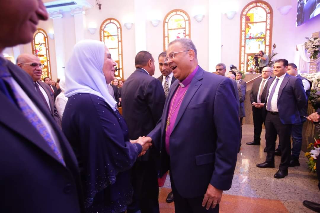 وزيرة التضامن تهنئ الطائفة الإنجيلية بعيد القيامة المجيد