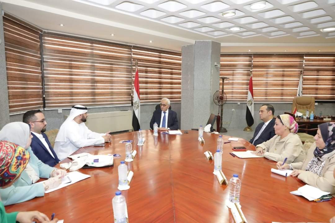 وزير التربية والتعليم يستقبل الأمين العام للمدرسة الرقمية