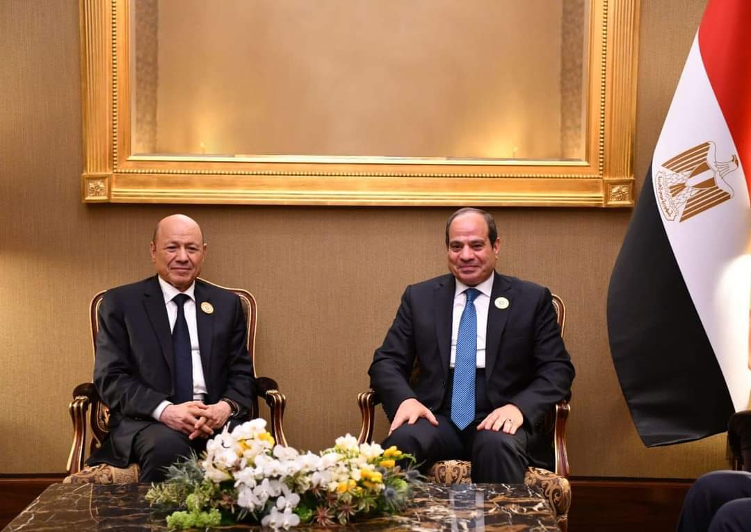 الرئيس : دعم كافة الجهود الإقليمية والدولية لحل الأزمة فى اليمن سياسياً