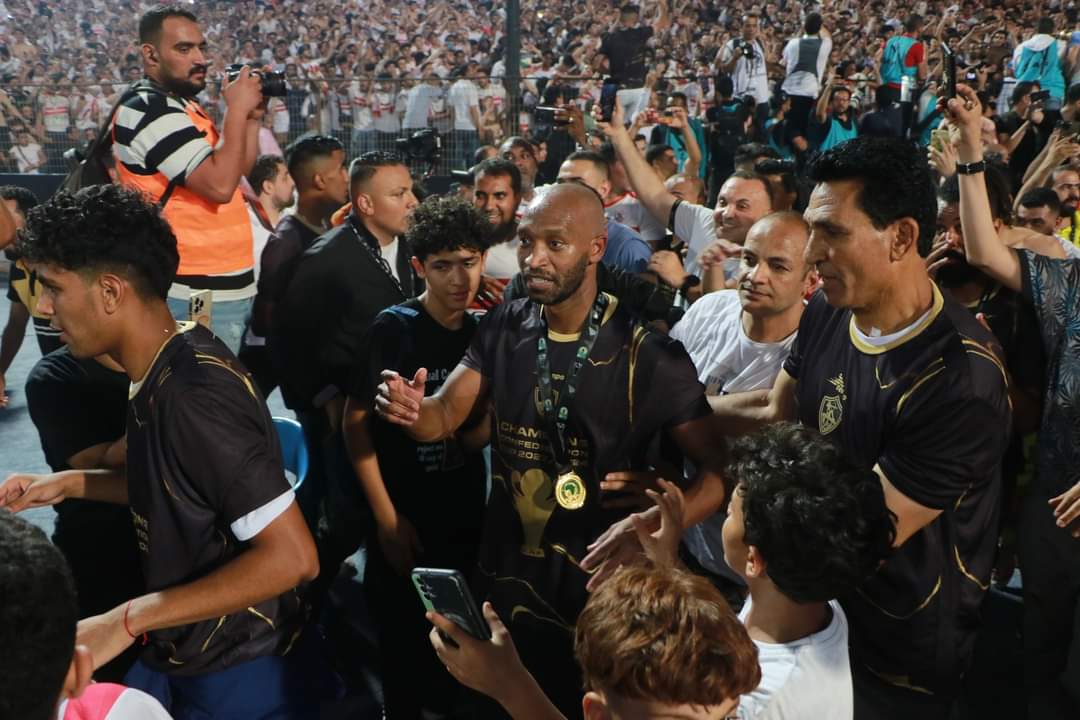 المقاولون العرب يهنئ نادى الزمالك بكأس الكونفدرالية الأفريقية