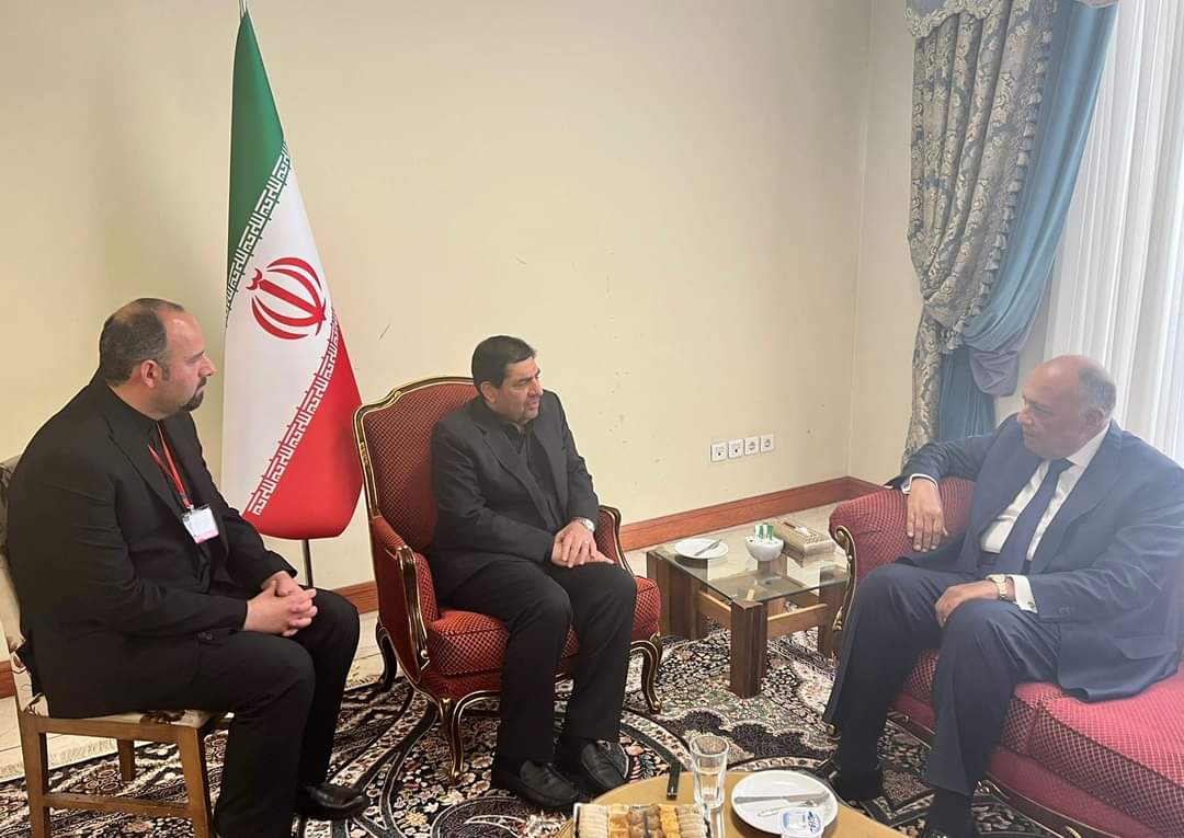 وزير الخارجية قدم واجب العزاء للرئيس الإيرانى محمد مخبر