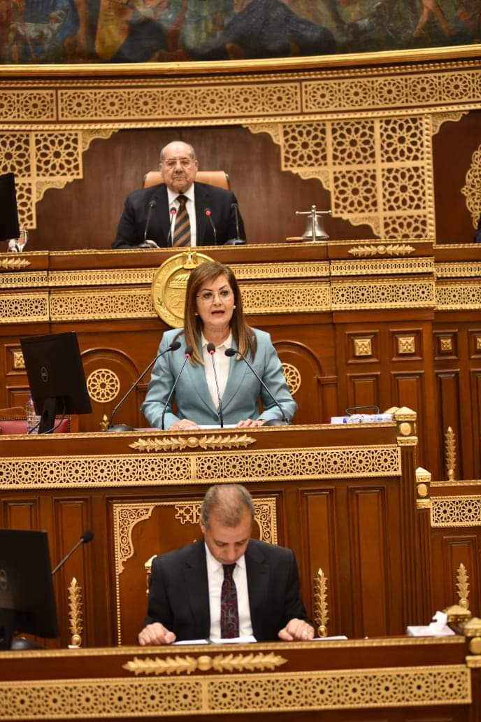 وزيرة التخطيط أمام "الشيوخ": 4.2% معدل النمو المتوقع خلال 2024 /2025