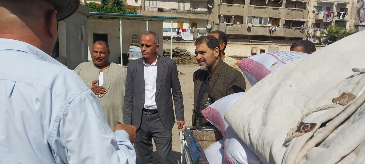 توريد 114 ألف طن و 509 طن قمح لشون وصوامع البحيرة.. صور