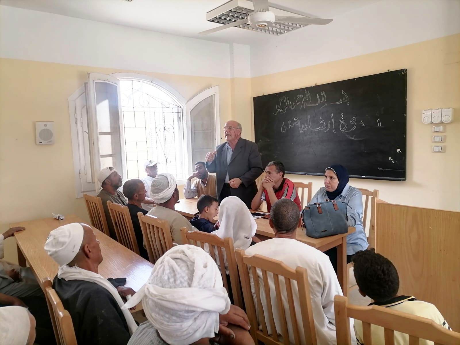 زراعة البحيرة تنظم ندوة إرشادية عن دودة الحشد الخريفية لمزارعى الأذرة الشامية