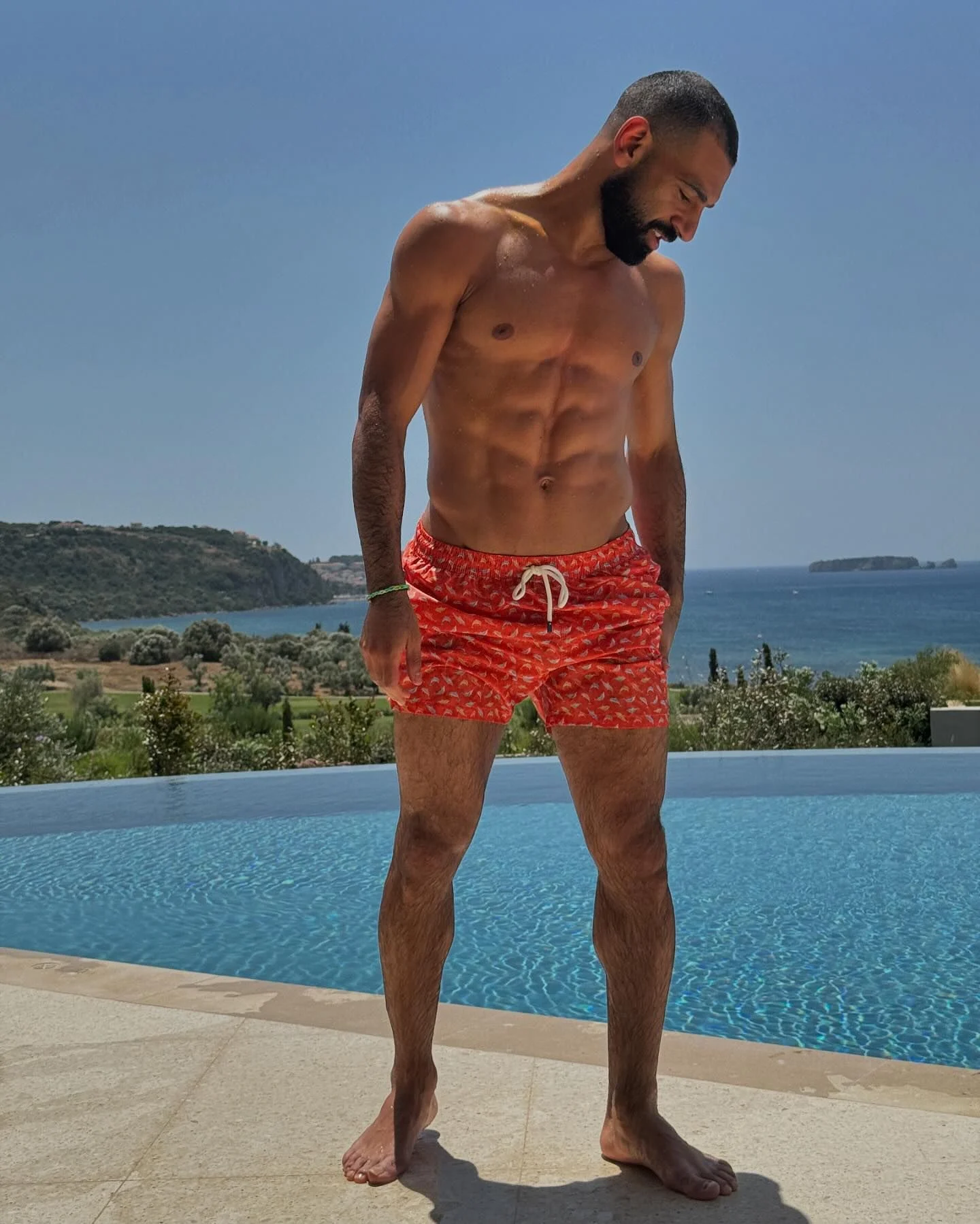 محمد صلاح يستمتع بإجازة صيفية مثالية.. ويستعد للموسم الجديد