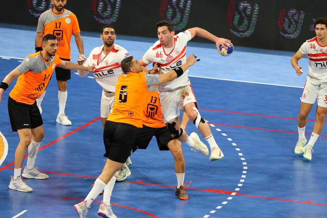 الزمالك يتأهل إلى نهائى بطولة كأس مصر لكرة اليد