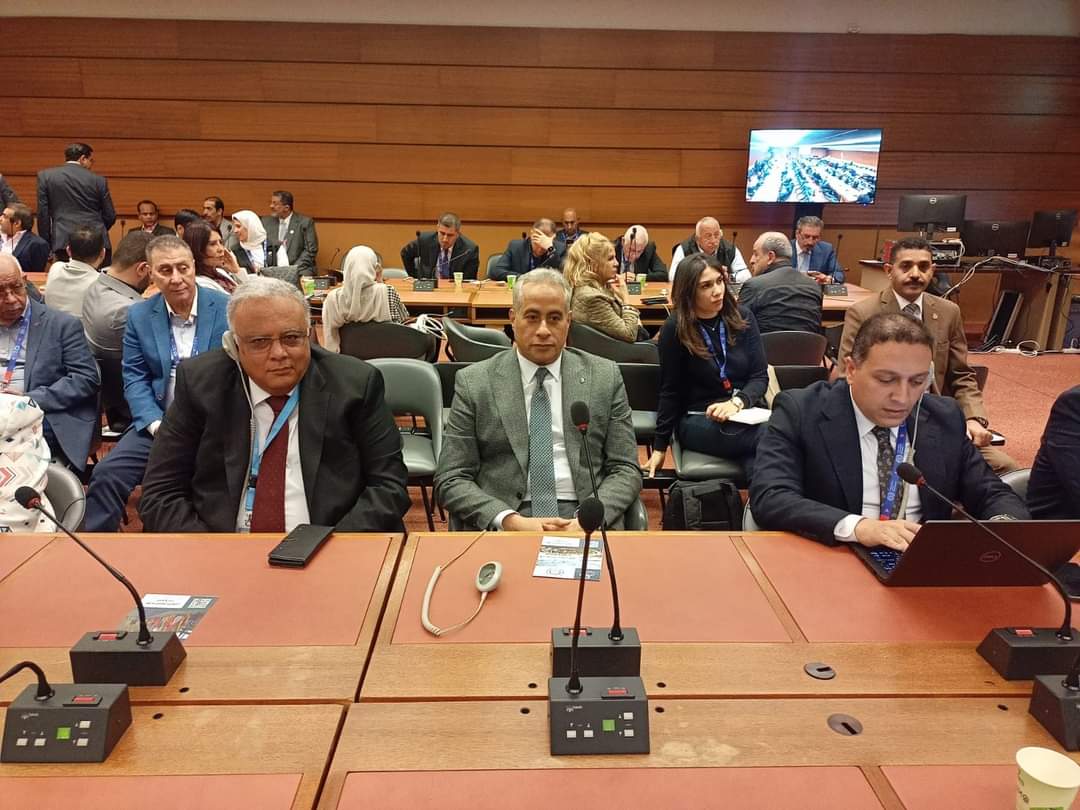 الوزير شحاته يشاركُ في الإجتماع التنسيقيى للمجموعةِ العربيةِ بمؤتمرِ العملِ الدولى بجنيف