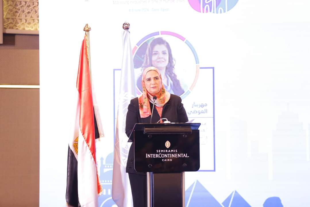 القباج تفتتح المنتدى العربي الثالث تحت شعار " التصدى لعدم المساواة فى ظل الأزمات المتعددة"