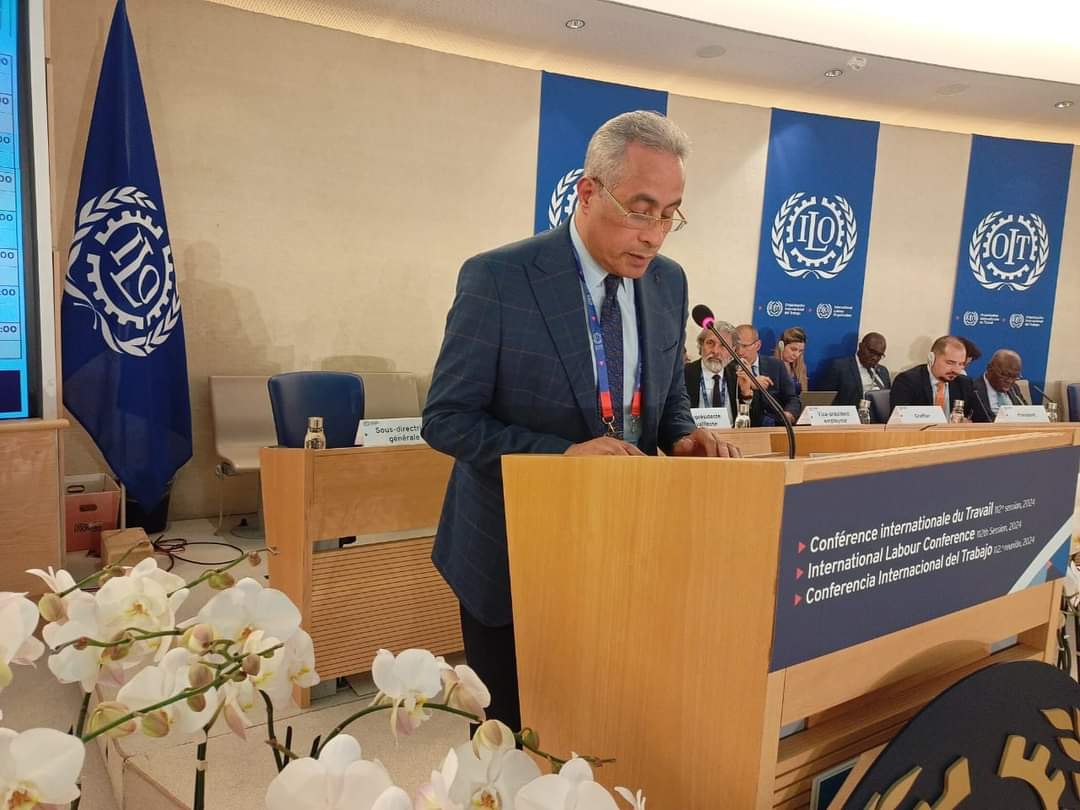 شحاتة أمام مؤتمر العمل الدولى بجنيف:أطلقنا "مهنى 2030" لتنمية مهارات الشباب على الوظائف المطلوبة بالداخل والخارج