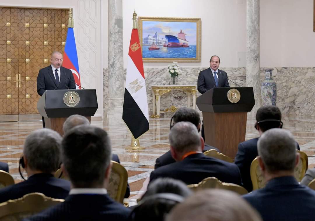 الرئيس : مصر تساند كافة المبادرات الرامية إلى تحقيق السلام والاستقرار بمنطقة جنوب القوقاز