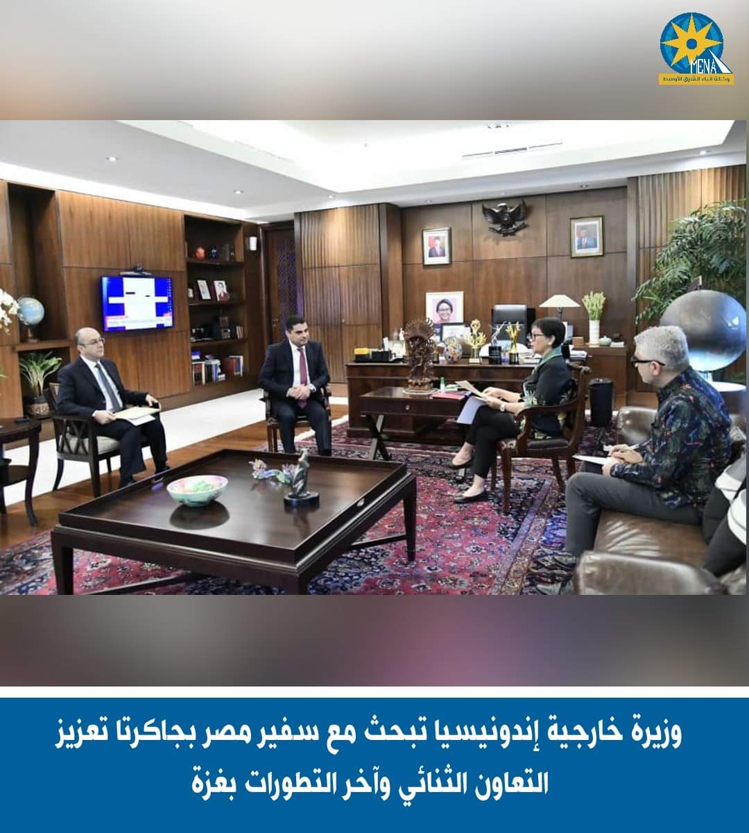 تعزيز التعاون الثنائى بين مصر وإندونيسيا