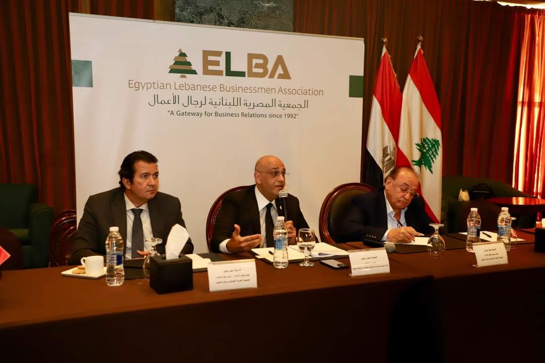 رئيس جهاز تنمية المشروعات : تبادل الخبرات مع مجتمع الأعمال فى لبنان لتعزيز التعاون الاقتصادى والتجارى المشترك