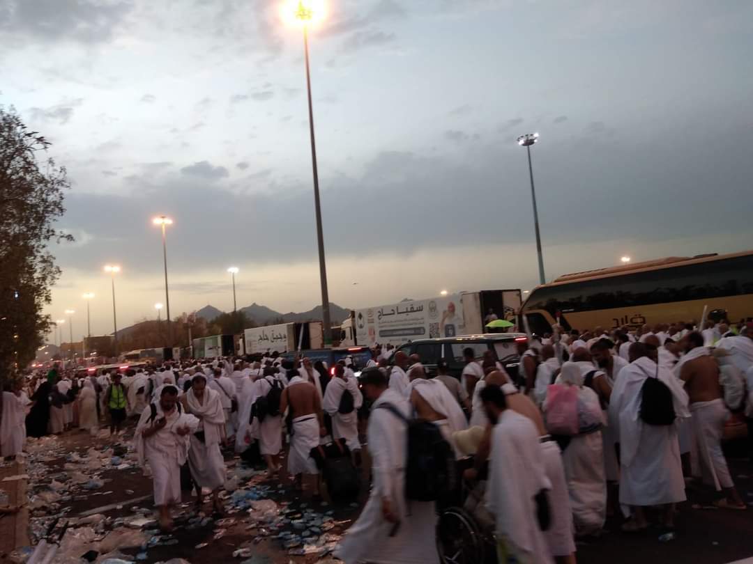 التضامن نجاح نفرة حجاج الجمعيات من عرفات إلى مزدلفة