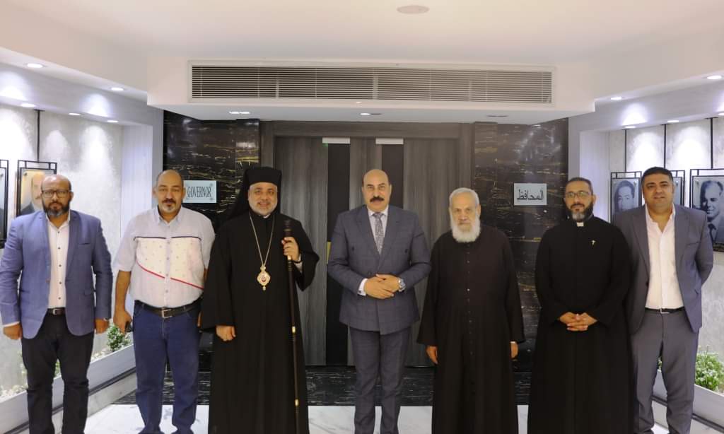 وفد كنيسة الأقباط الكاثوليك  يهنىء محافظ أسوان بعيد الأضحى المبارك