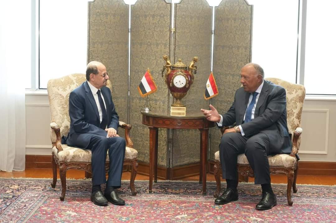 تأييد مصرى لكافة الجهود الرامية إلى التوصل لحل سياسي شامل للأزمة اليمنية