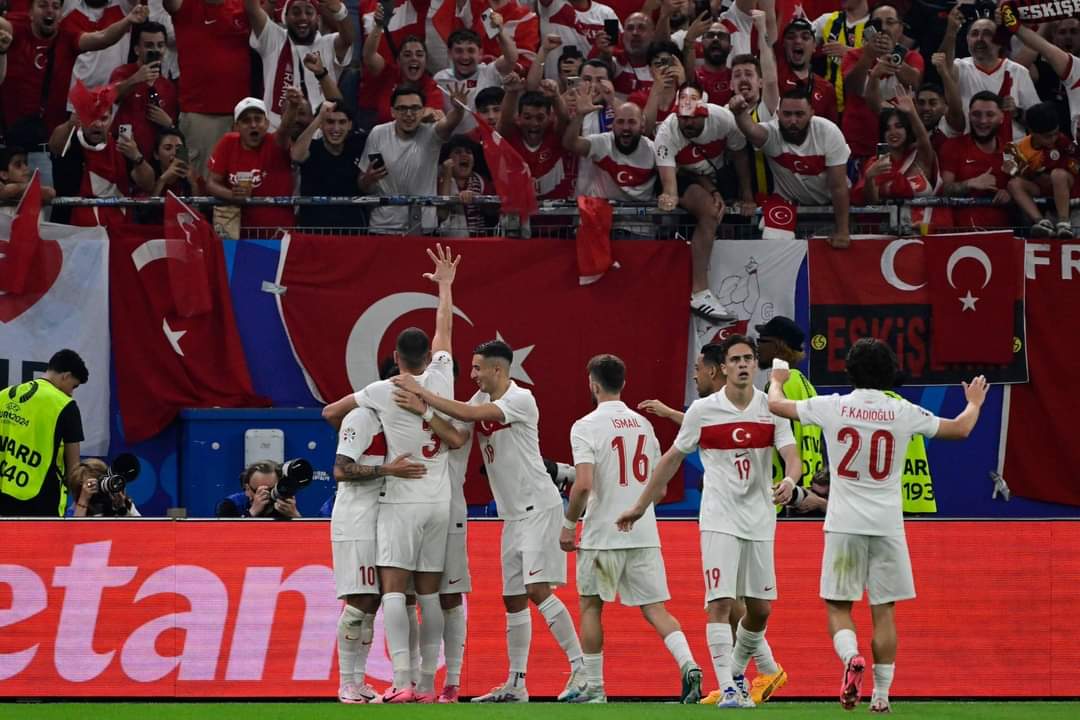 تركيا تفوز على التشيك فى الدقيقة 94 وتتأهل لدور ال 16 بيورو 2024