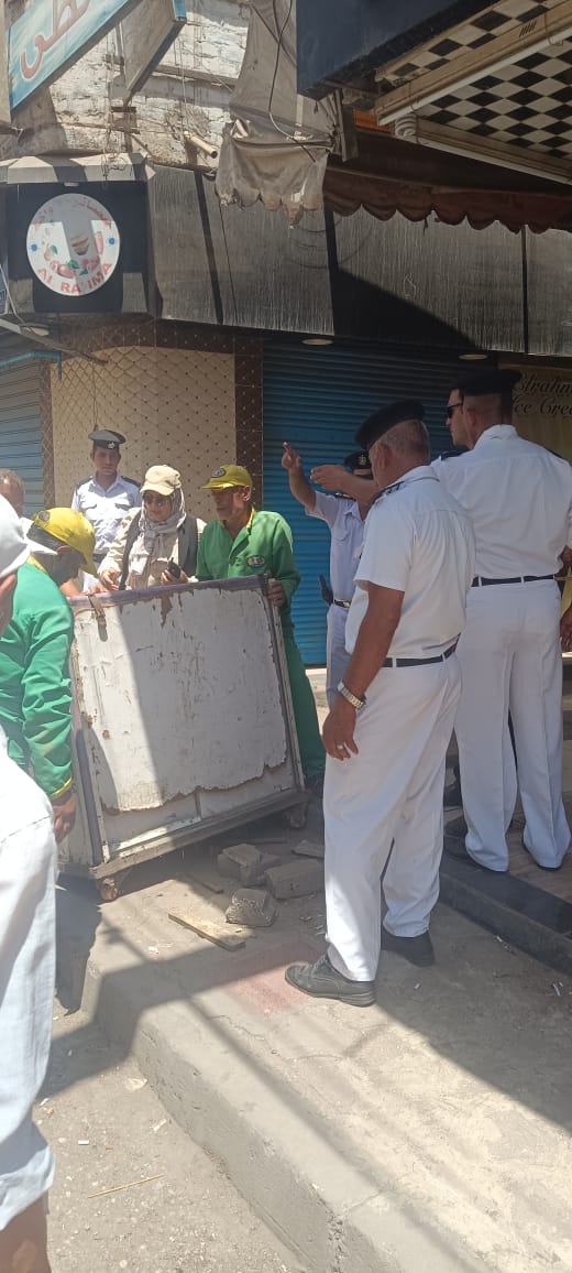 محضر إشغال طريق و 220 إزالة فورية..بالمنوفية 