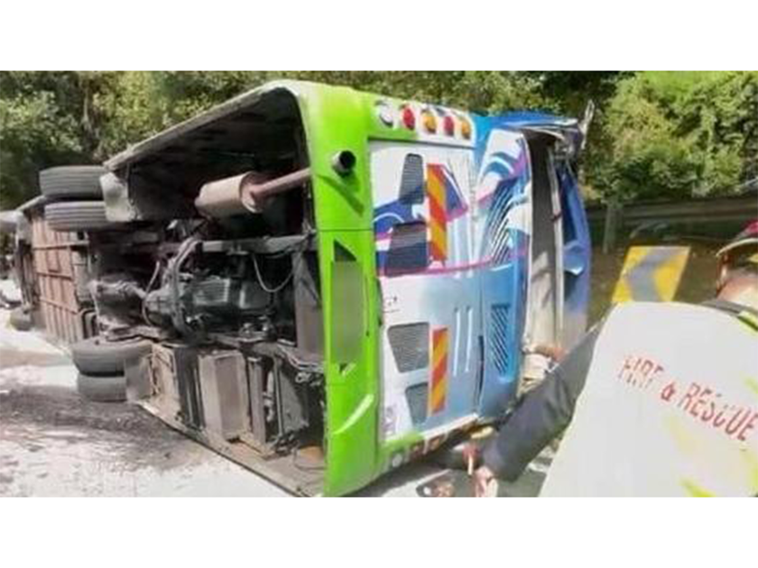 وفاة خمسة أشخاص وإصابة آخرين .. بحادث حافلة شمال شرق الصين