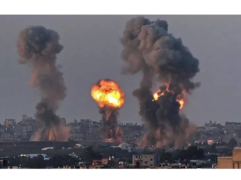 تواصل قصف الاحتلال الإسرائيلي .. على أنحاء متفرقة من قطاع غزة - الخبر لايف
