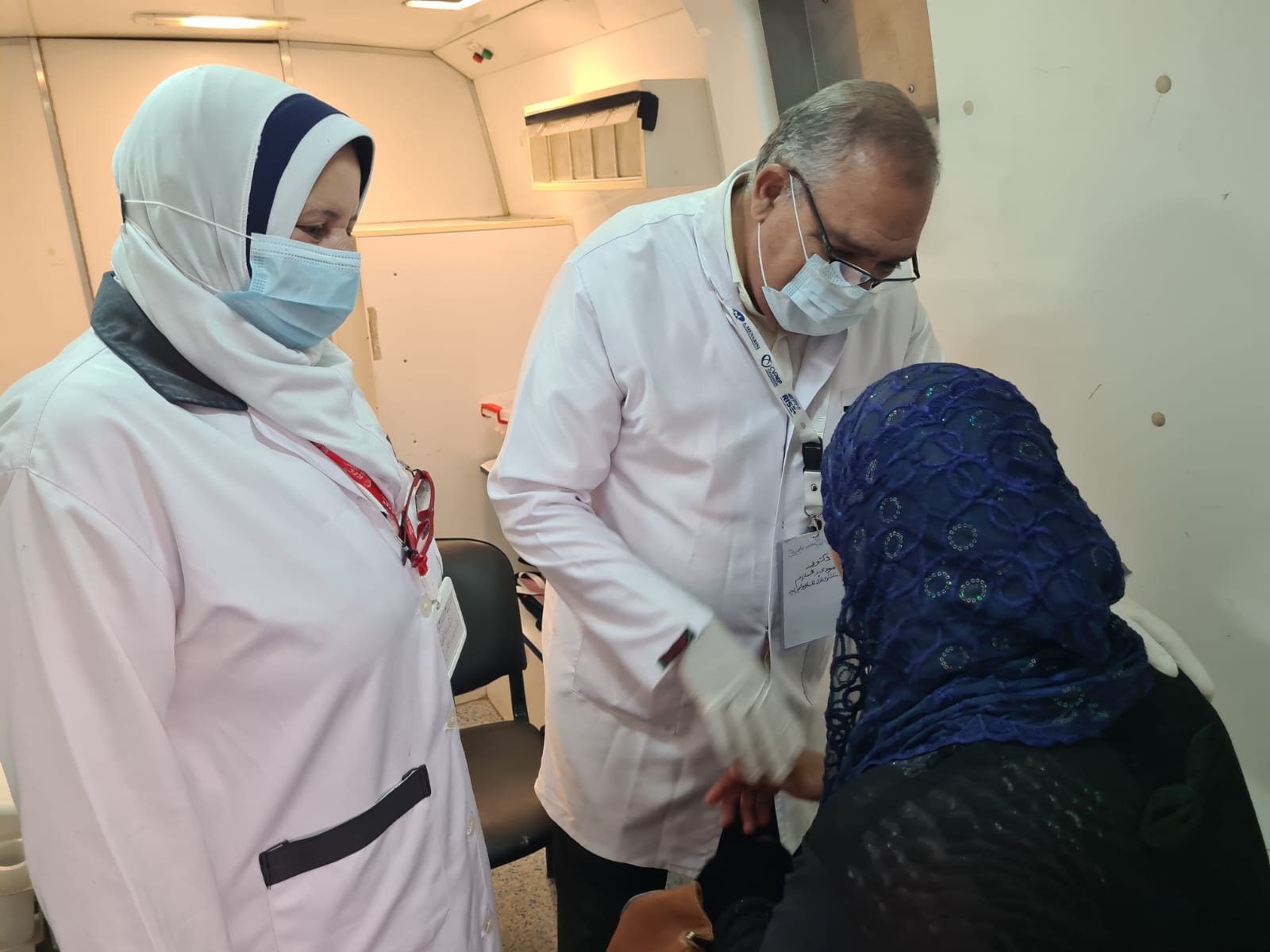 الكشف على 1252 مواطن بقافلة طبية مجانية بدمنهور