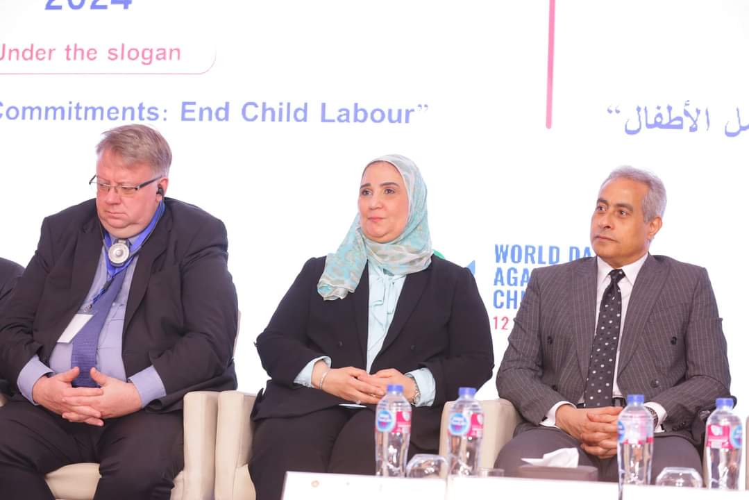 وزيرة التضامن تطلق "وعى" لمكافحة عمل الأطفال تحت شعار "طفولتهم حقهم وحمايتهم واجبنا"