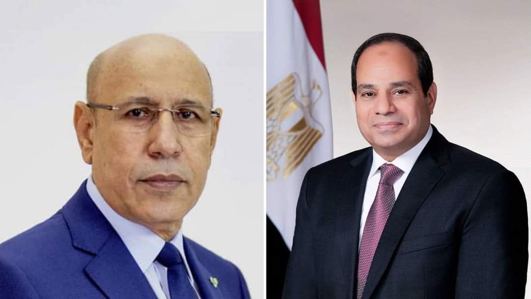 الرئيس يهنئ الغزواني..بإعادة انتخابه رئيسًا لموريتانيا