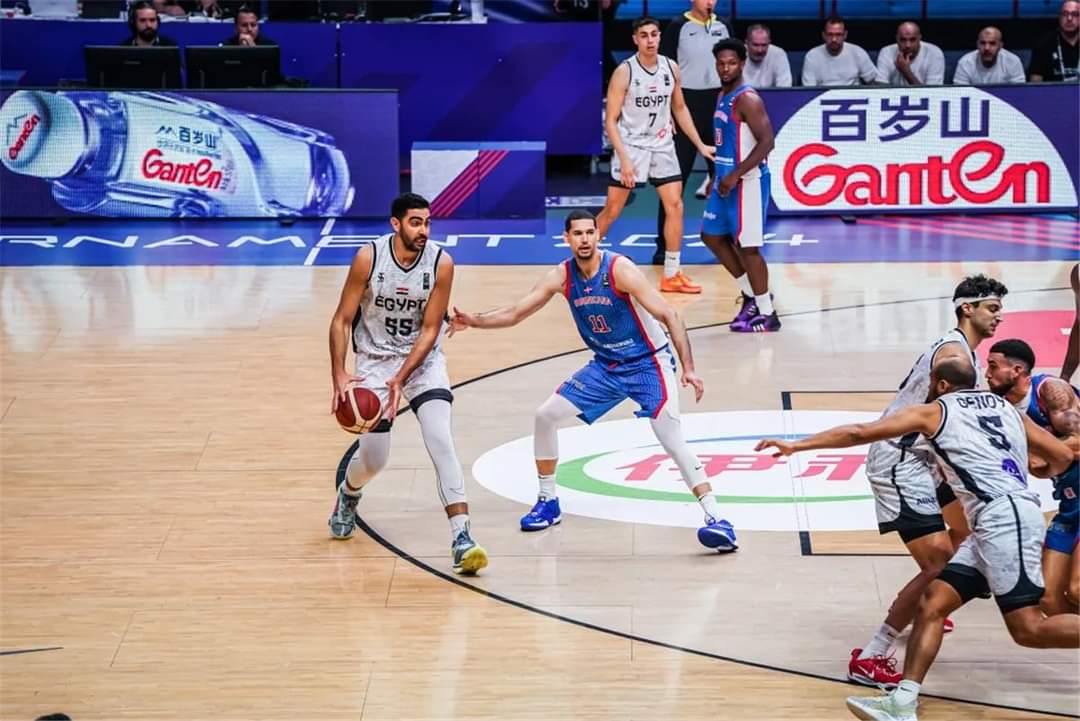 منتخب السلة يخسر من الدومينيكان فى التصفيات المؤهلة لأولمبياد باريس