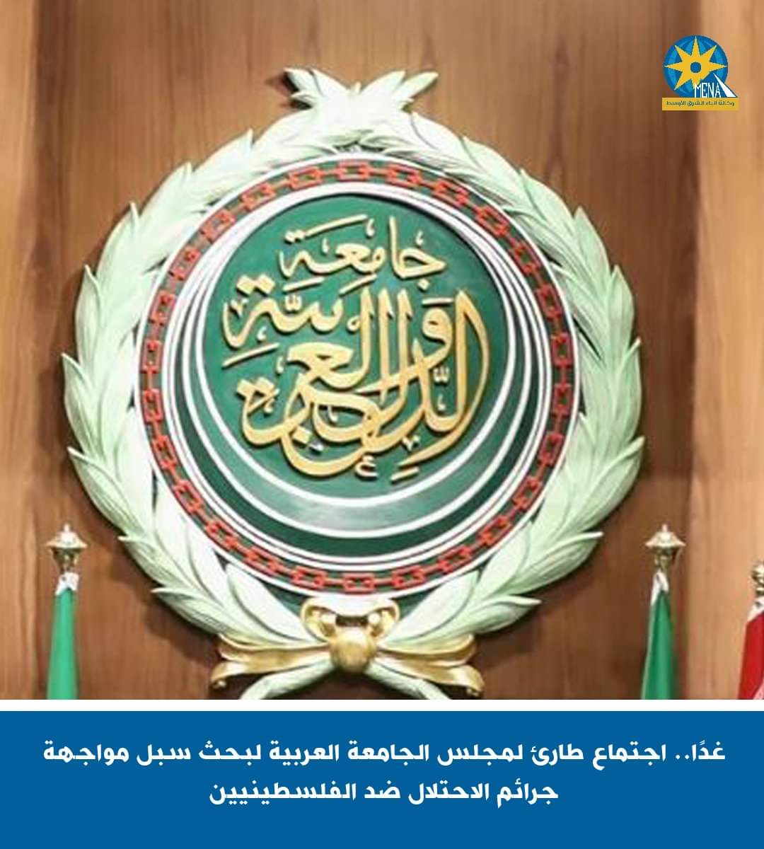 غدًا..اجتماع طارئ لمجلس الجامعة العربية لبحث سبل مواجهة جرائم الاحتلال ضد الفلسطينيين