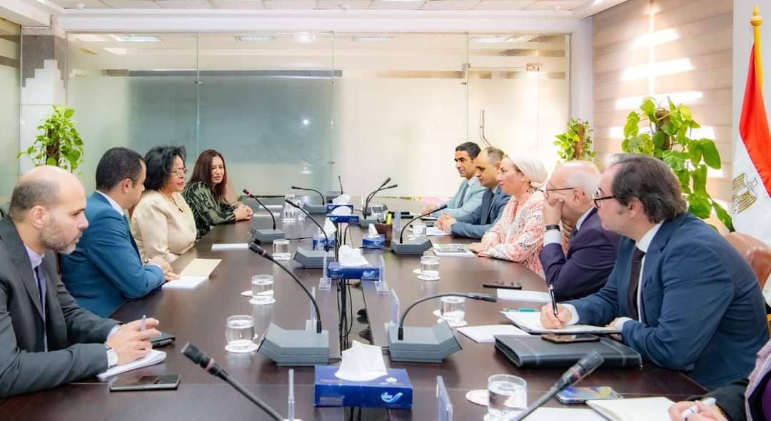 وزيرة البيئة تستقبل المديرة التنفيذية لوكالة النيباد.. ويتفقدان مقر مركز التميز الأفريقى للمرونة