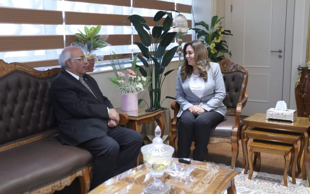 وزيرة التنمية المحلية تلتقى رئيس لجنة الإسكان بمجلس النواب