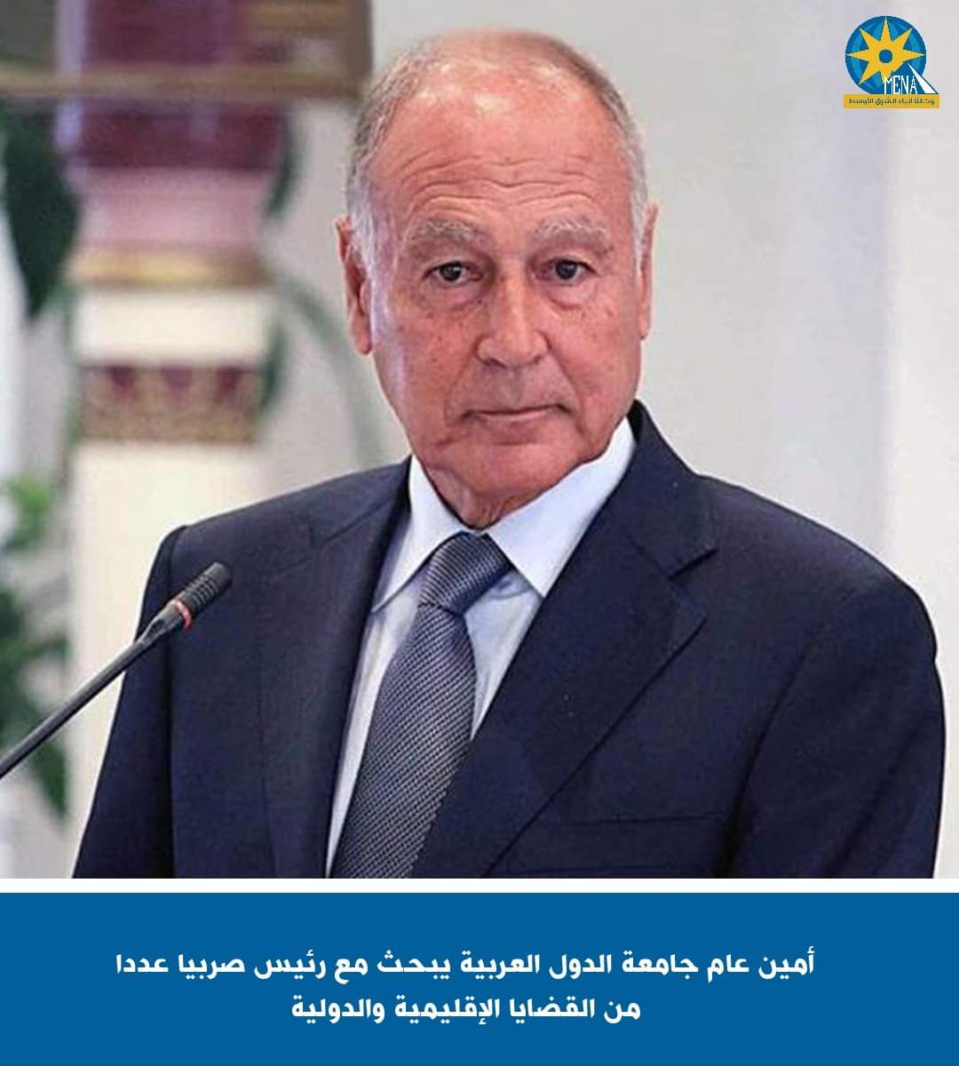 أبو الغيط يبحث مع الرئيس الصربى.. القضايا الإقليمية والدولية