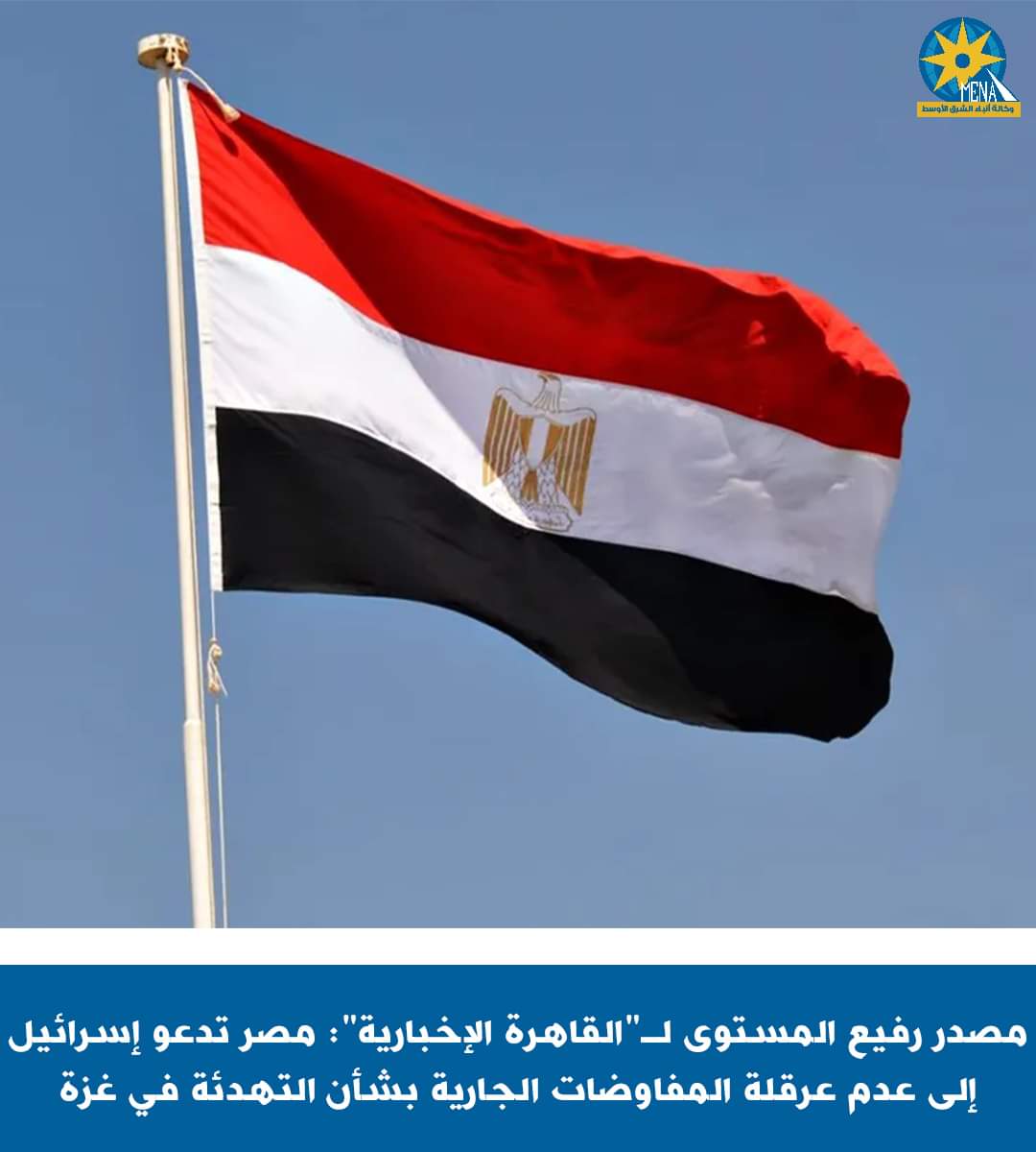 مصر تدعو إسرائيل لعدم عرقلة مفاوضات التهدئة بقطاع غزة