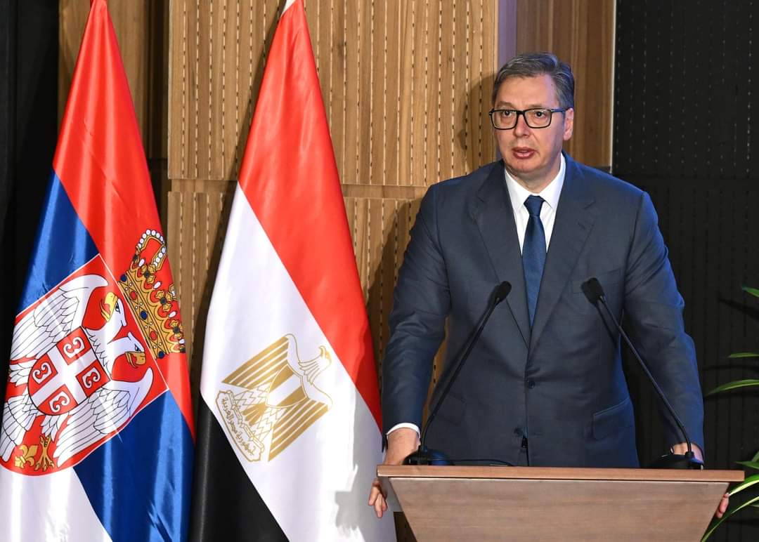 الرئيس الصربى : العاصمة الإدارية إنجاز رائع..أثبت قدرة المصريين على تحويل الأحلام إلى حقائق
