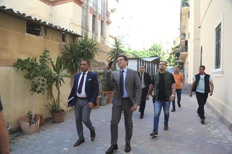 وزير الثقافة يفاجئ المواقع الثقافية بالإسكندرية ويوجه بعمل تطوير وتحديث شامل 