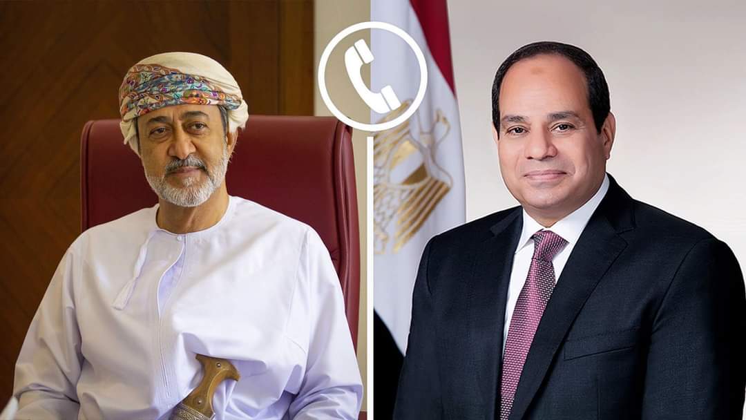 الرئيس يعزى سلطان عمان فى ضحايا حادث إطلاق النار بمسقط