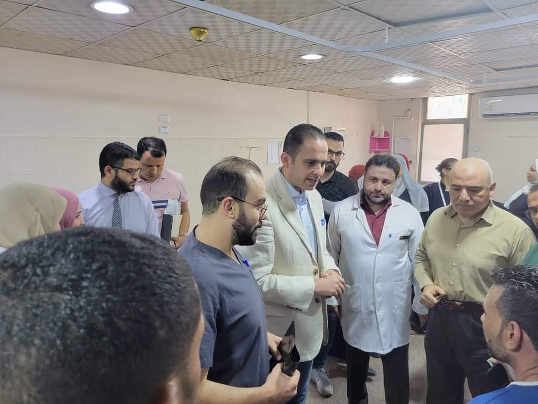 نائب وزير الصحة يتفقد مستشفى قويسنا العام ويشيد بمستوى الخدمات الطبية