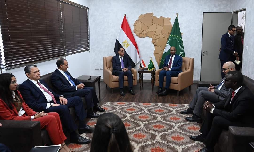 رئيس الوزراء يلتقى سكرتير عام اتفاقية التجارة الحرة القارية الأفريقية