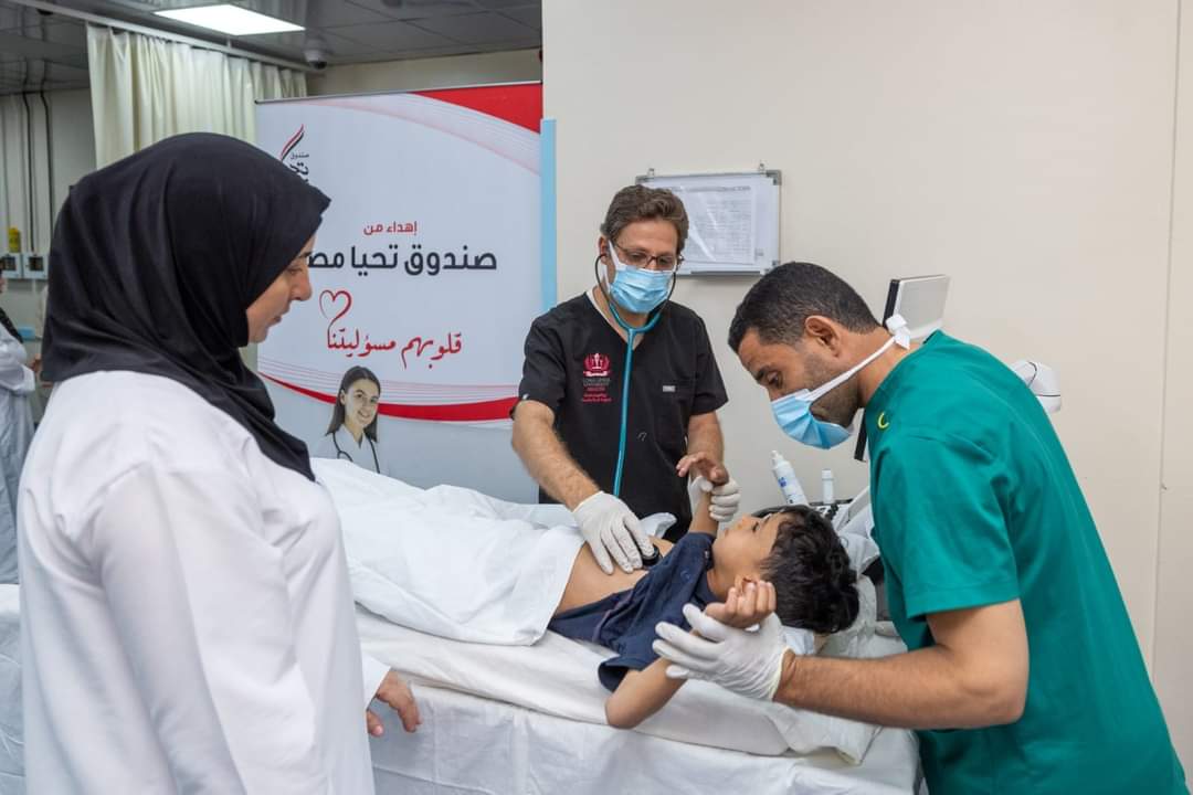 صندوق تحيا مصر يطلق مبادرة "قلوبهم مسؤوليتنا" لتركيب الصمامات الرئوية للأطفال