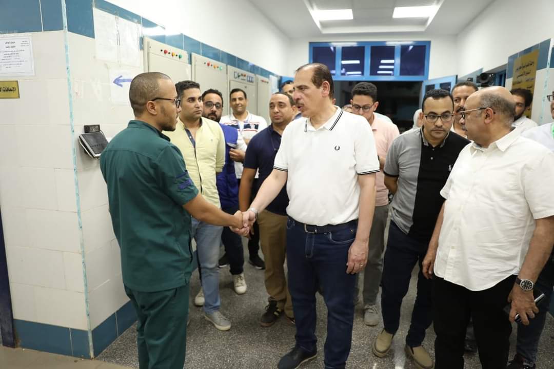 نائب وزير الصحة يتفقد مستشفى صدفا ووحدة مجريس الصحية بأسيوط
