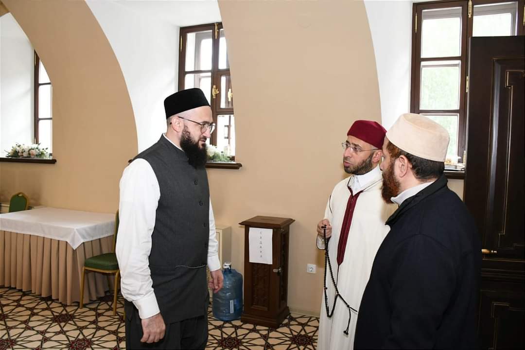 وزير الأوقاف يزور رئيس الإدارة الدينية لمسلمى جمهورية تتارستان ومفتى الجمهورية