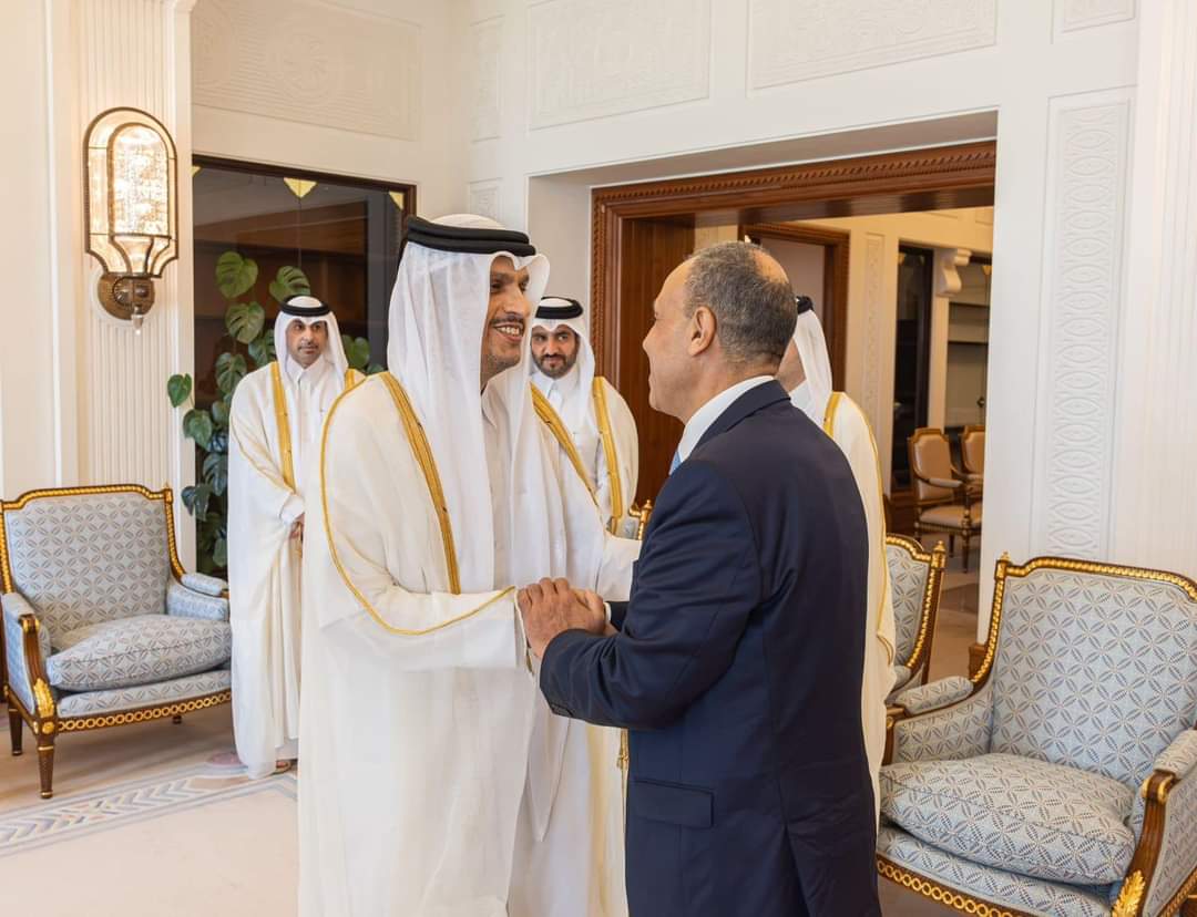 وزير الخارجية يبحث مع نظيره القطرى الأوضاع الإقليمية وزيادة حجم التبادل التجارى بين البلدين