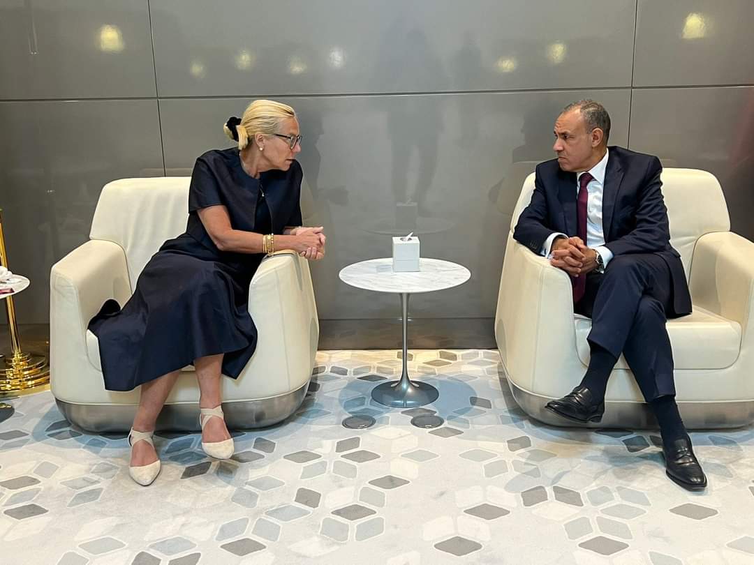 وزير الخارجية يلتقى كبيرة منسقى الأمم المتحدة للشئون الإنسانية وإعادة الإعمار فى قطاع غزة