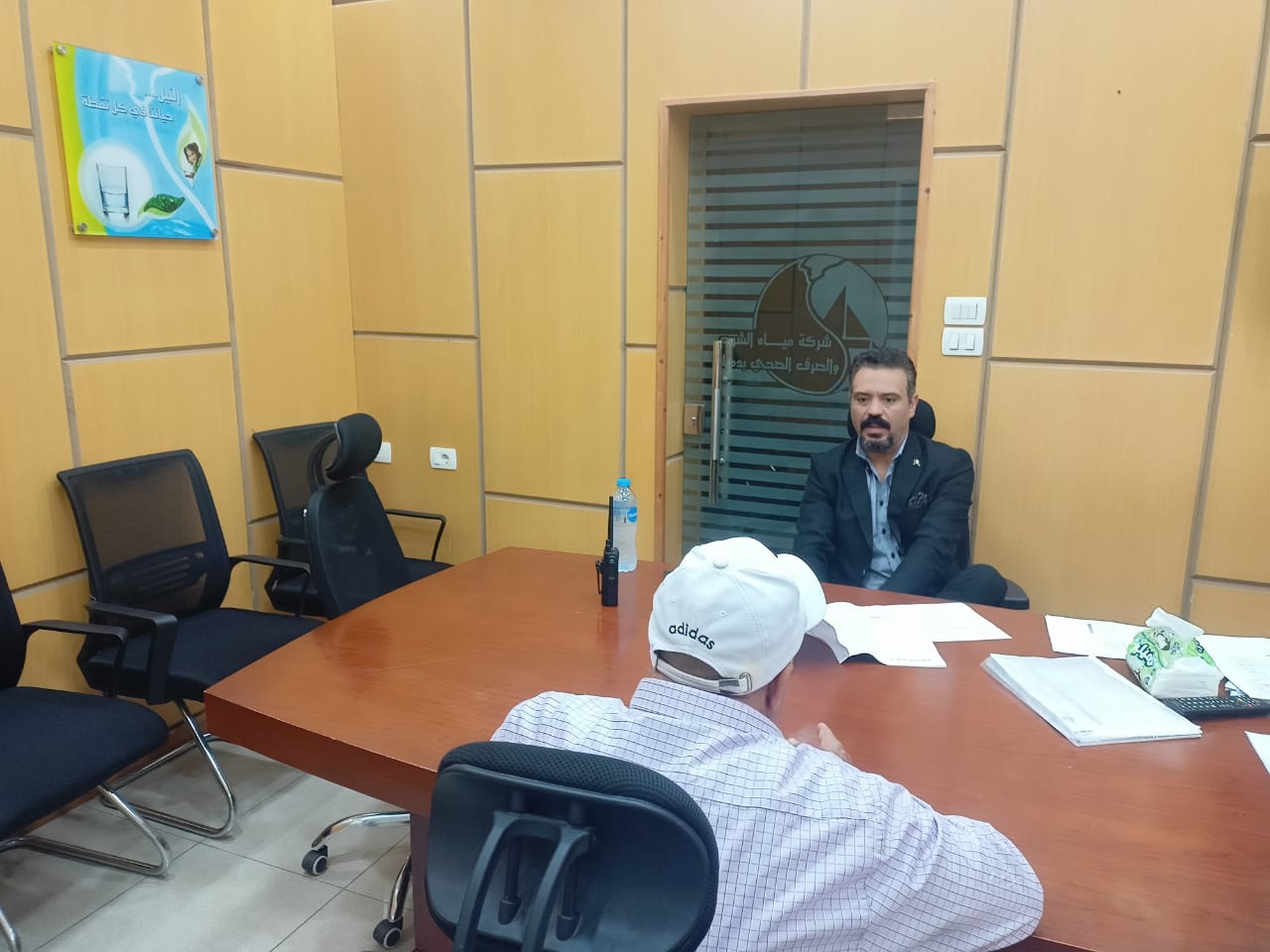 تقييم مسئولى السلامة والصحة المهنية بالمحطات والأفرع بمياه دمياط