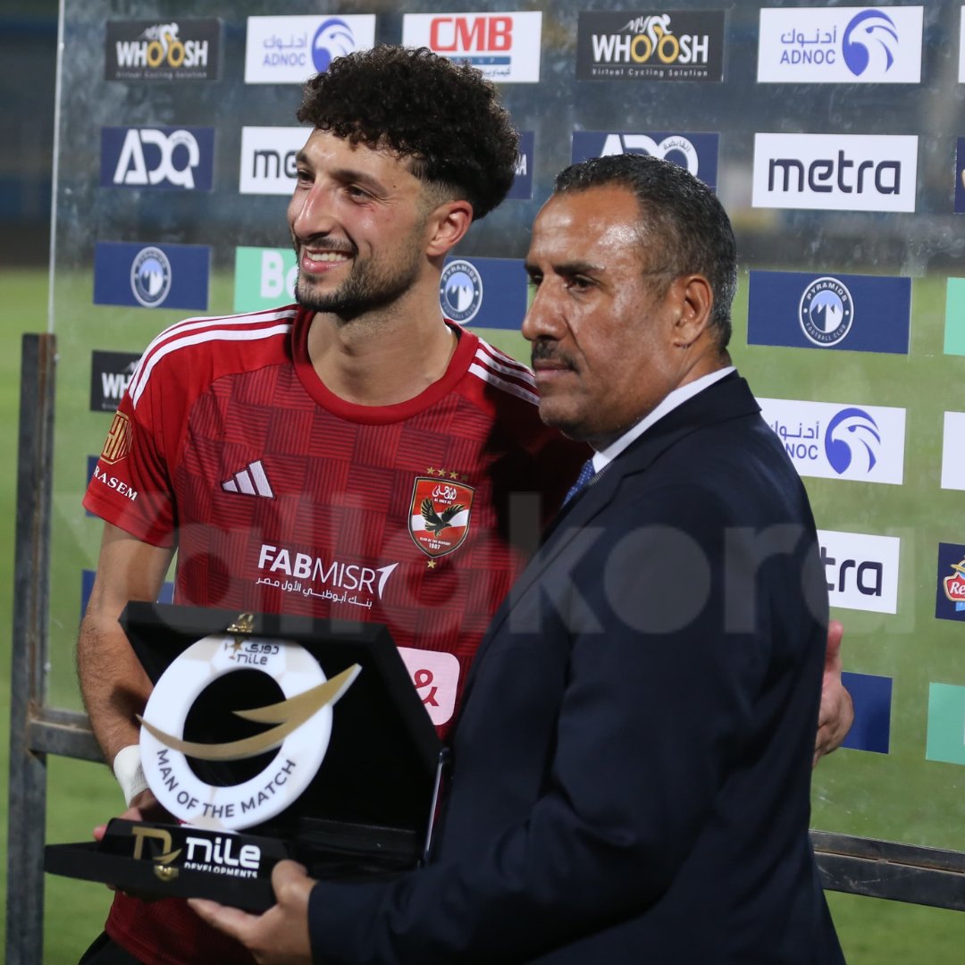 وسام أبو على.. رجل مباراة الأهلى وبيراميدز