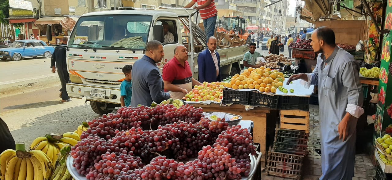 رفع 712حالة اشغال ثابت ومتحرك .. بشارعى الروضه والمقريزى في دمنهور