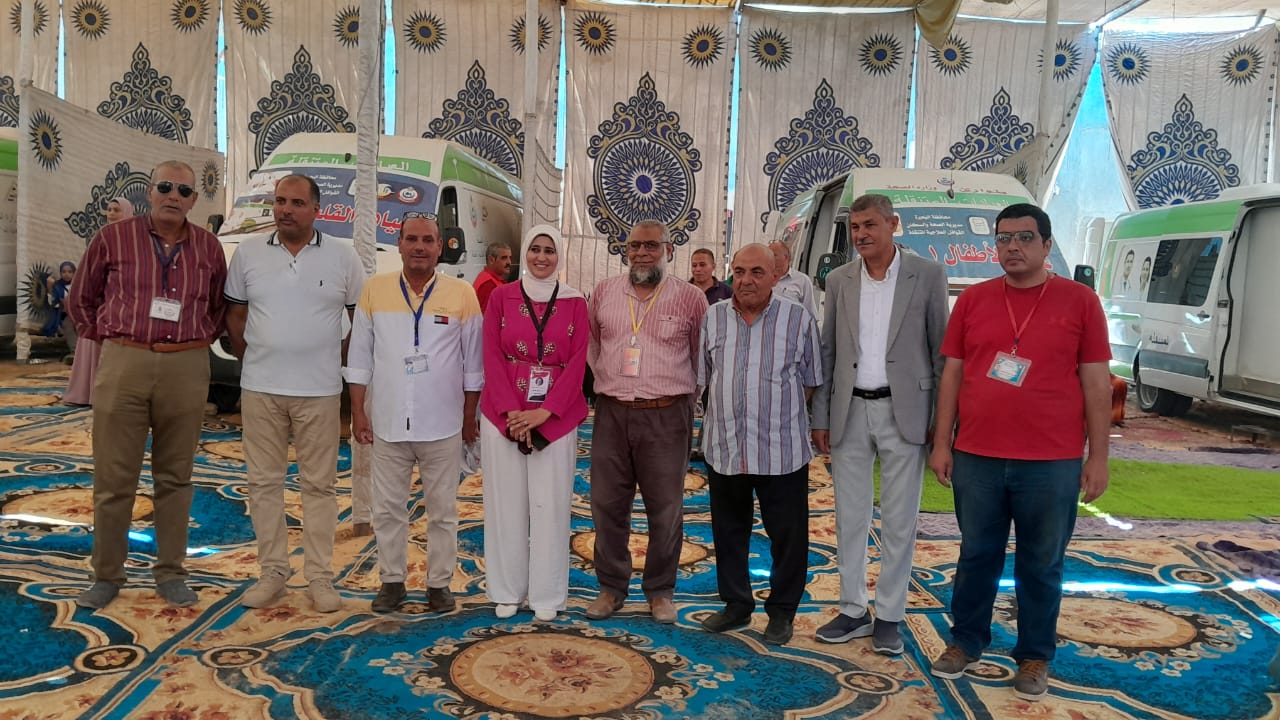 ختام اليوم الأول .. من فعاليات «القافلة الطبية»  بقومبانية أبوقير بكفر الدوار
